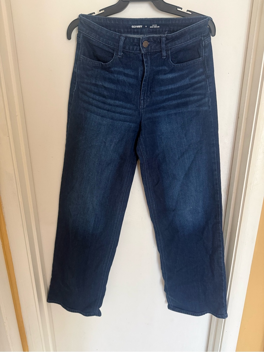 Old Navy Dark Blue Wide-Leg Jeans